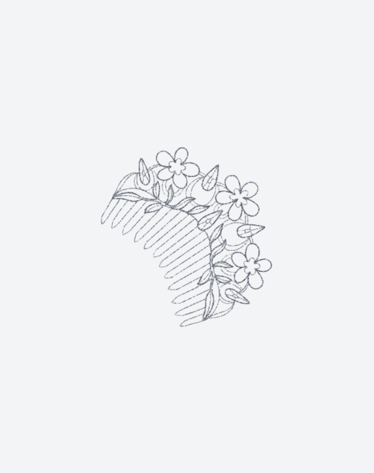 Blossom Comb