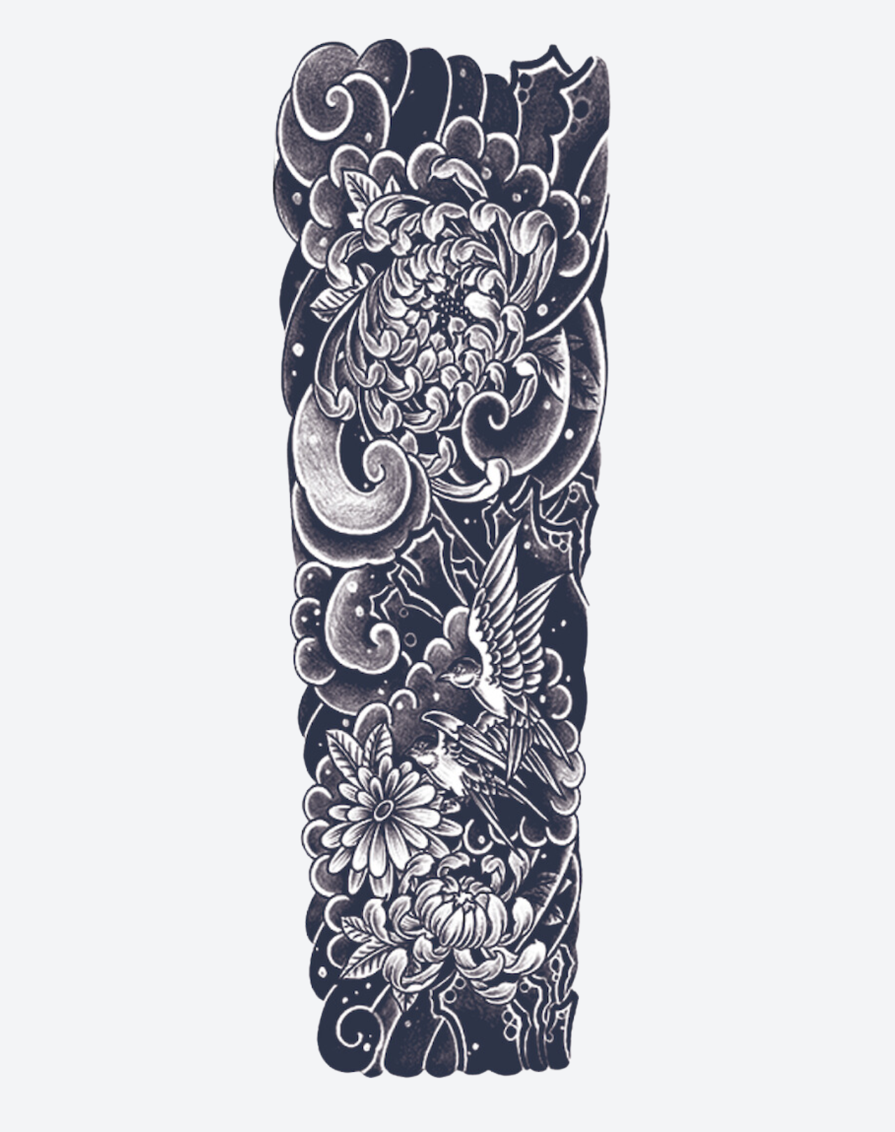 Japanese Waves 5 Sleeve Pack