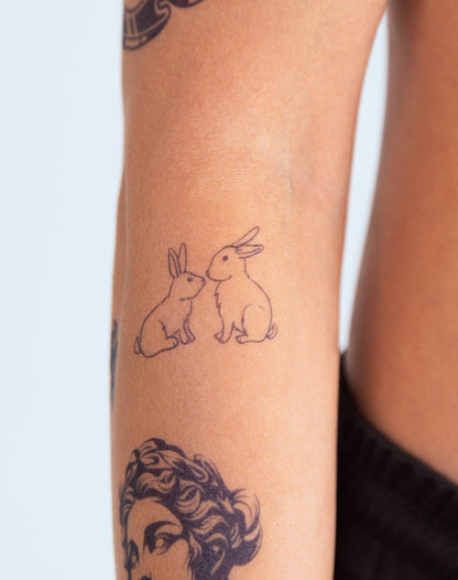 Cute Rabbits 2 Pcs