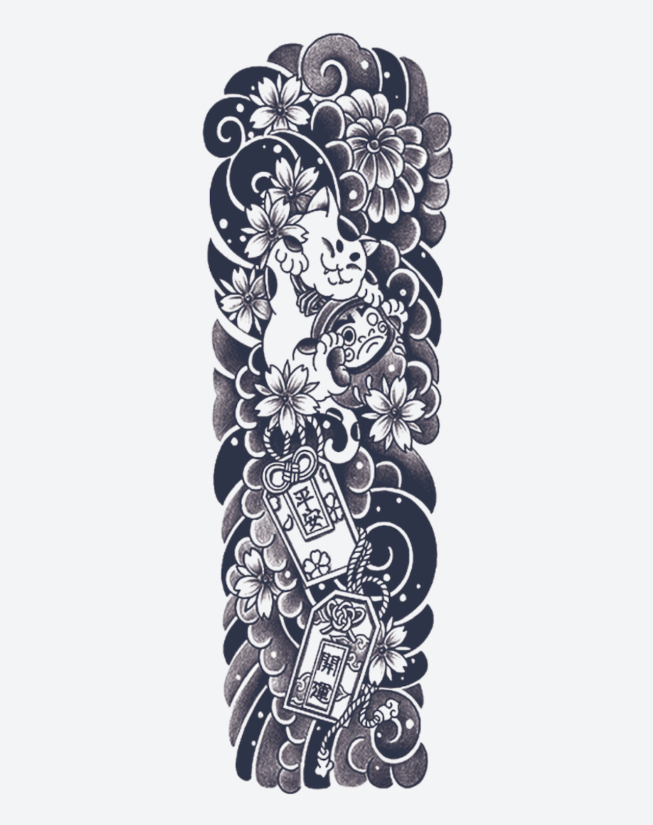 Japanese Waves 5 Sleeve Pack