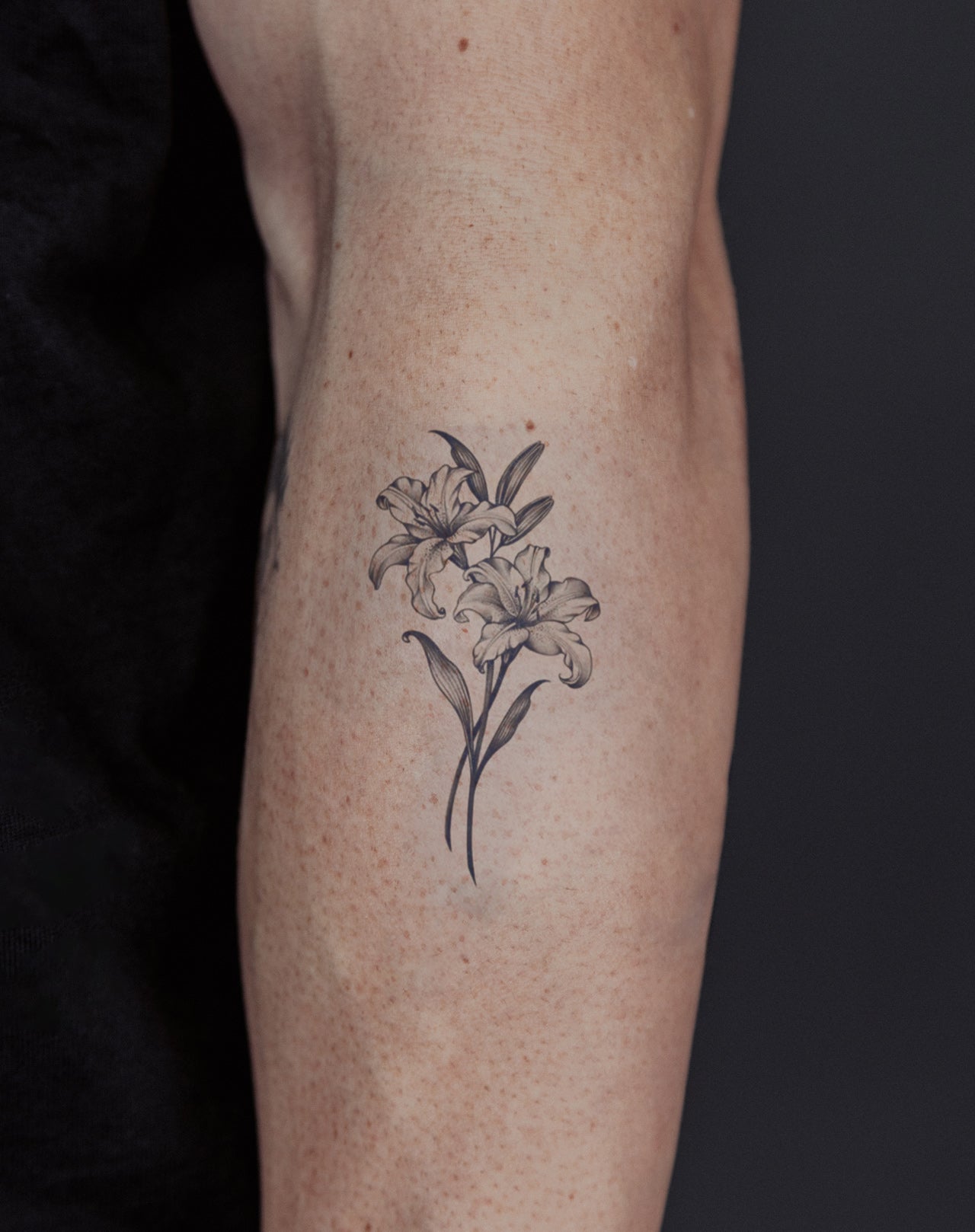Lilies in Ink