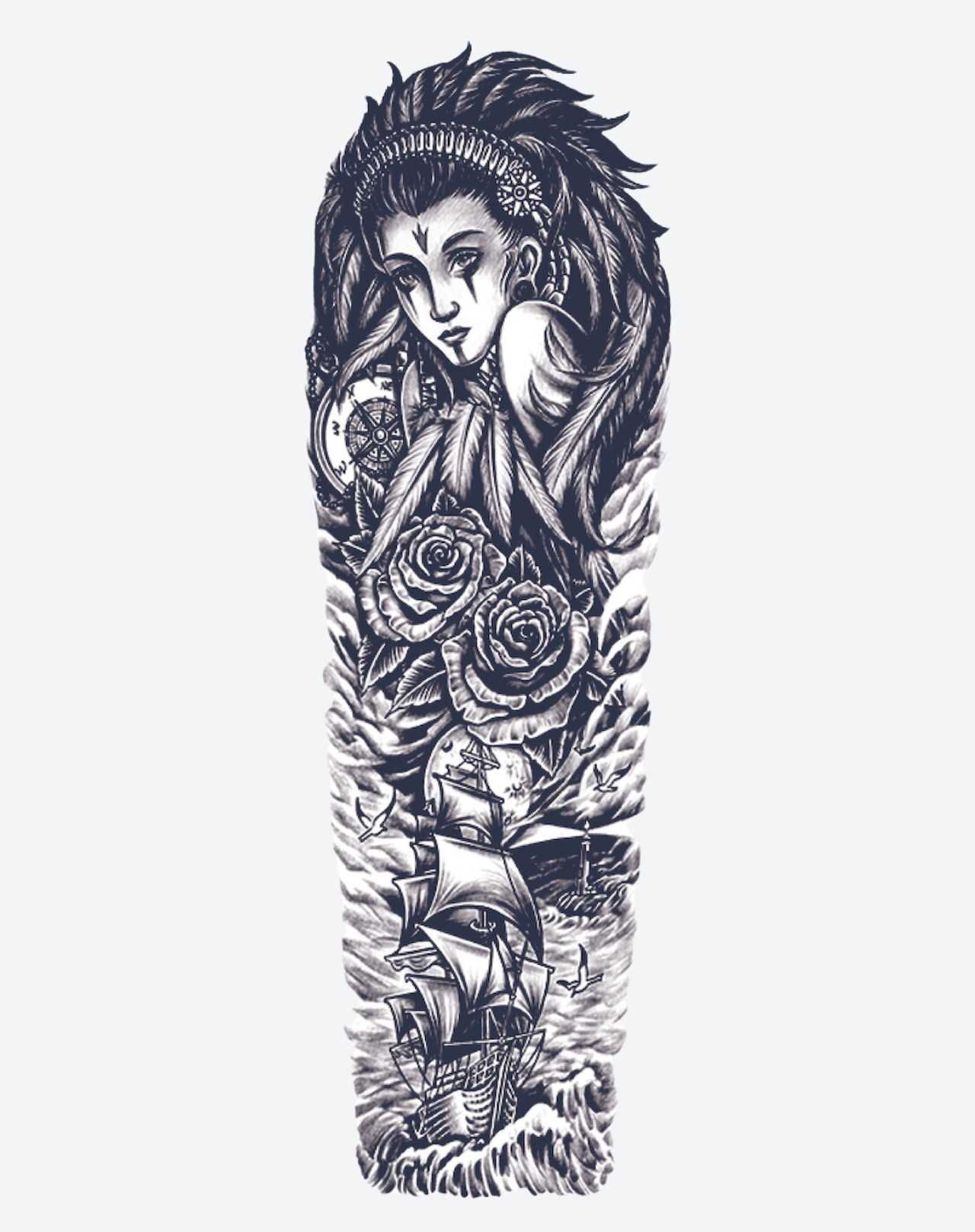 Native American Traveller Sleeve