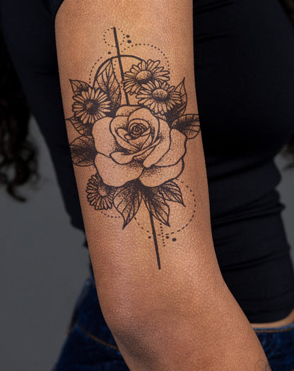 Roses & Sunflowers