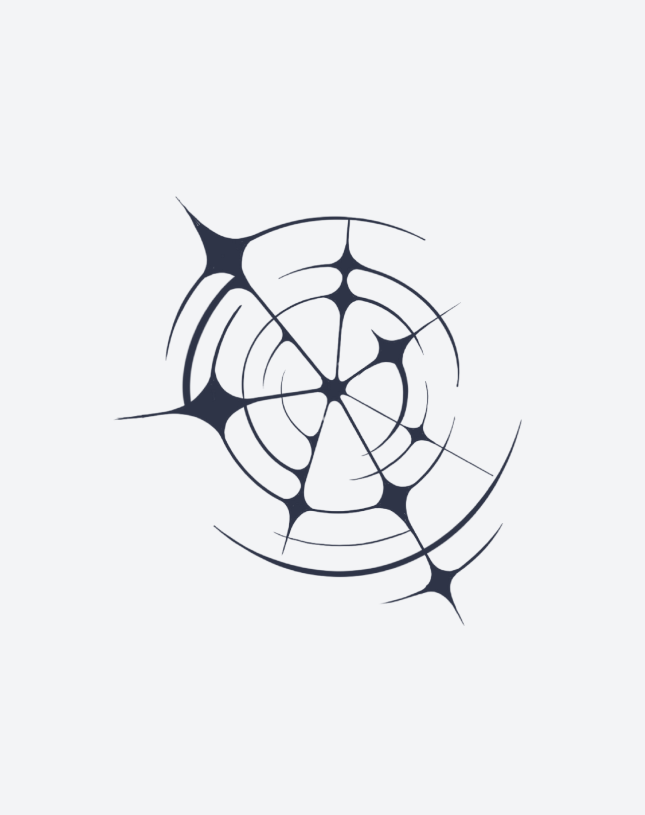 Webbed Spiral
